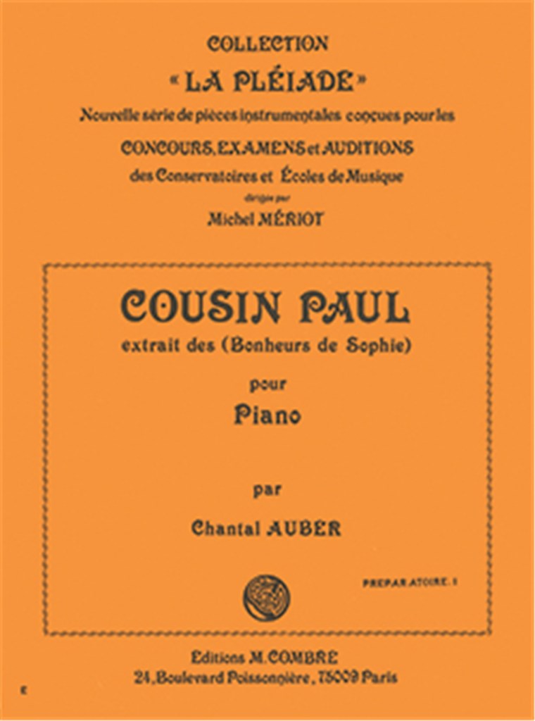 Cousin Paul extr. des Bonheurs de Sophie